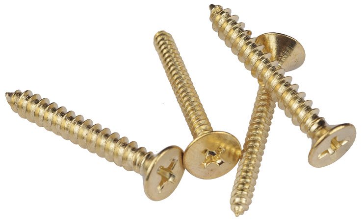 copper plated screws