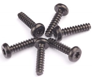 torx self tapping screws black