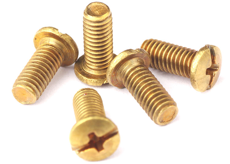 brass machine screws metric