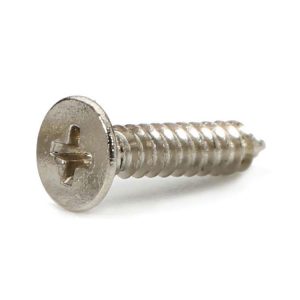 self tapping flat head metal screws
