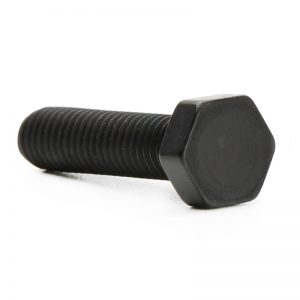 black anodized machine screws