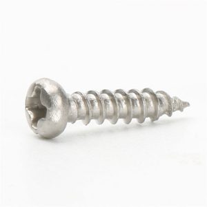 stainless steel self tapping screws pan head