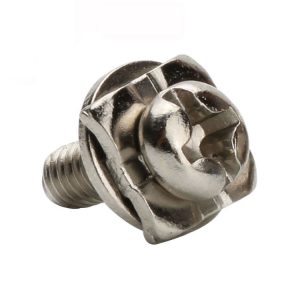 pan head screw with washer