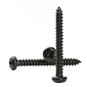 Black Oxide Phillips Pan Head Screws