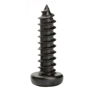 black pan head self tapping screws