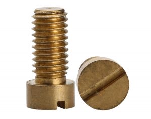 brass slot head screws