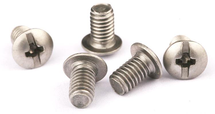 stainless steel truss head machine screws
