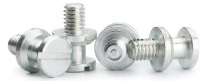 white machine screws