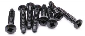 countersunk raised head screws