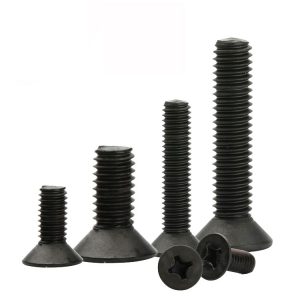 Black Countersunk Screws