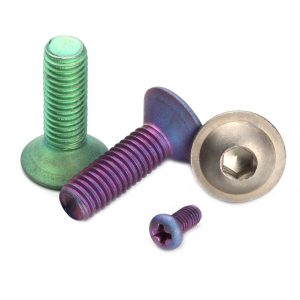 custom titanium screws