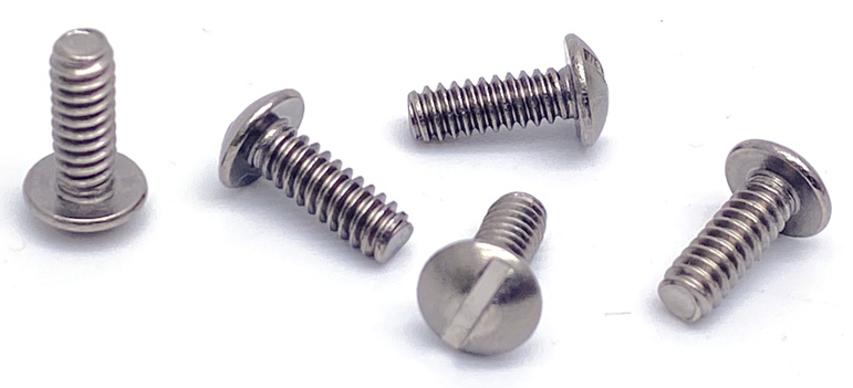 slotted truss head machine screws