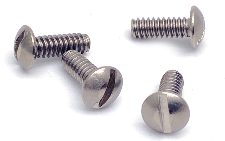 slotted truss head machine screws