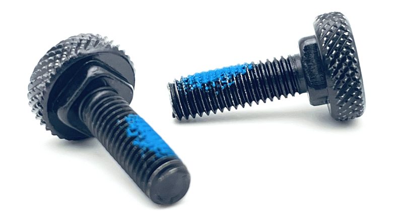 knurled socket head cap screw