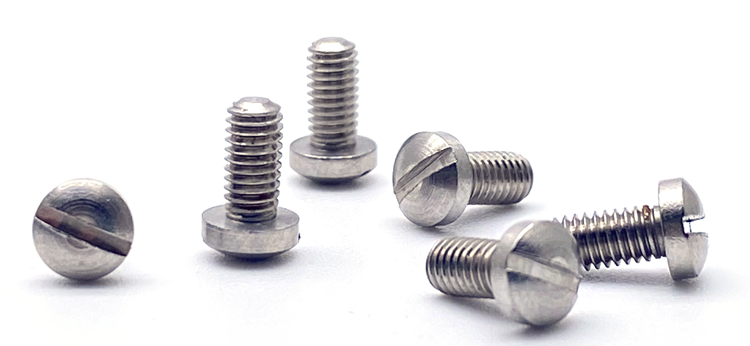 stainless steel slotted screws