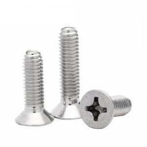 6mm stainless steel countersunk screws
