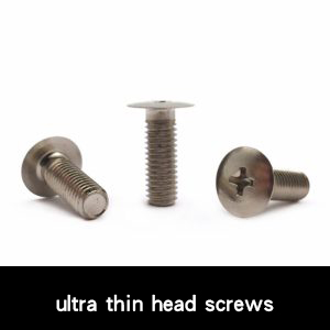 ultra thin head screws