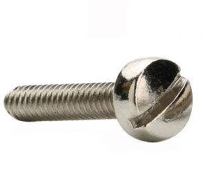 pan head slotted screw