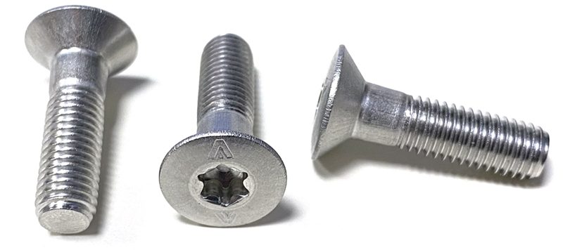 torx countersunk machine screws