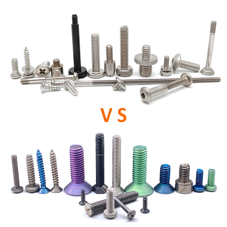 TITANIUM-SCREWS
