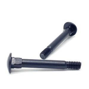 Black oxide custom shoulder screws