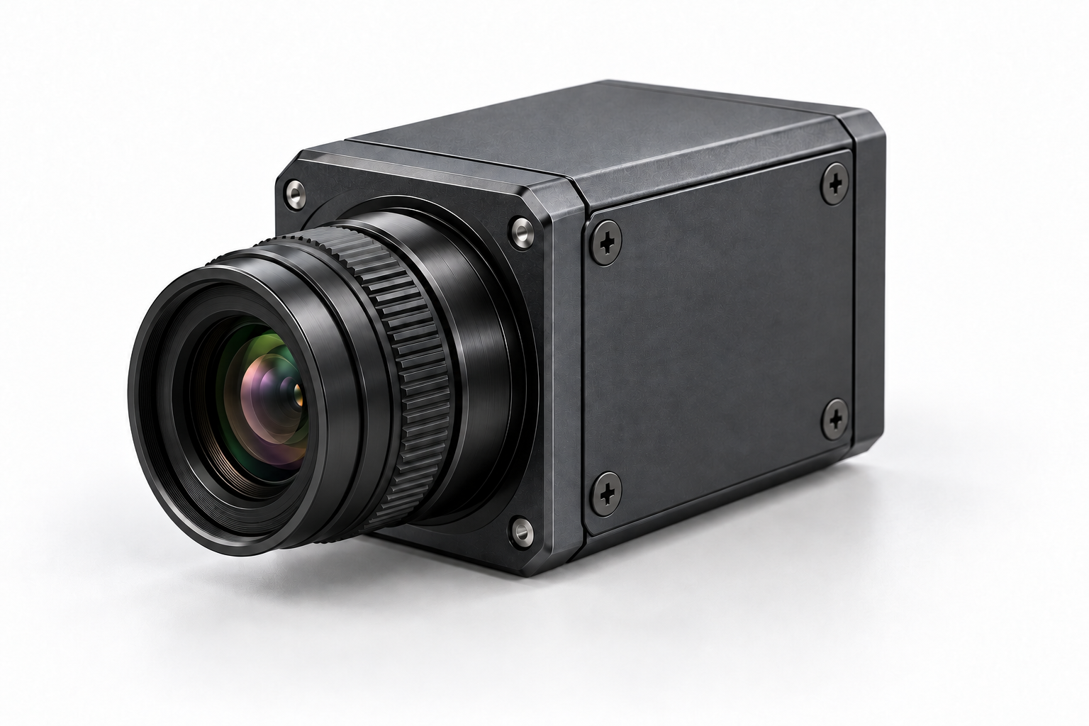Generated assembly concept: industrial vision camera enclosures