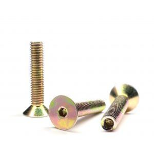Socket head flat screws